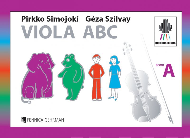 Viola Abc Book A Simojoki & Szilvay Sheet Music Songbook