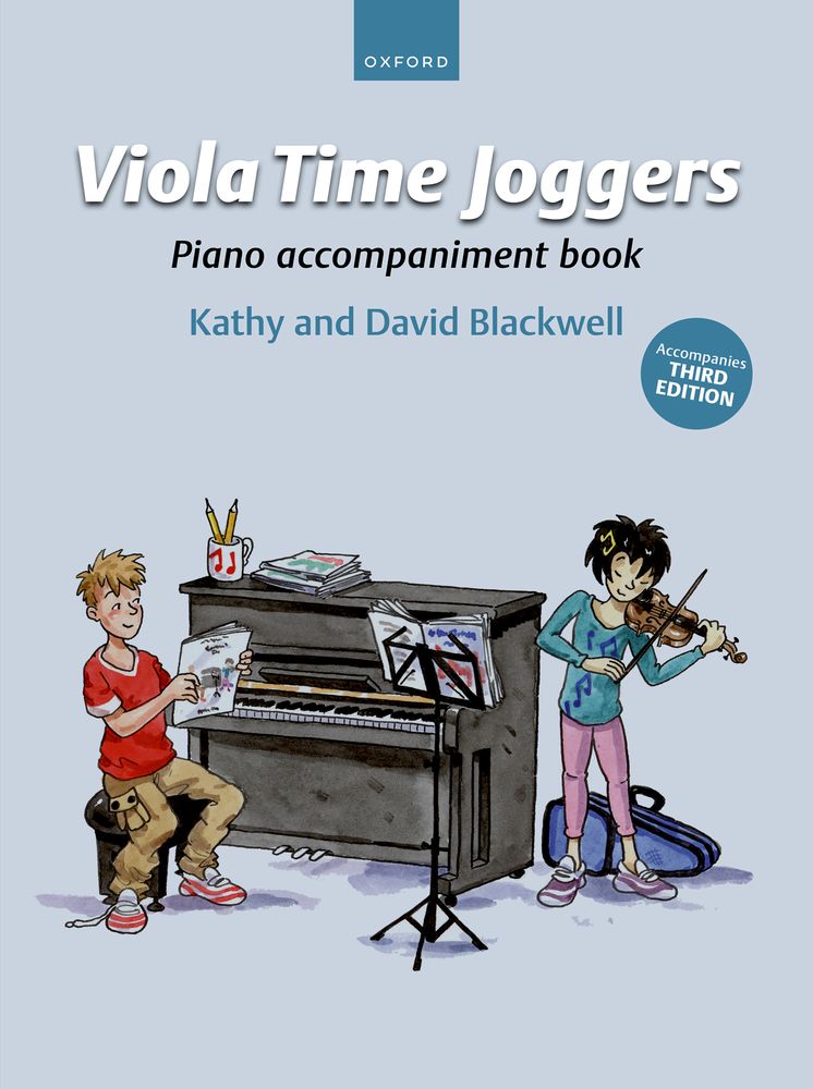 Viola Time Joggers Piano Accomp For 3rd Edition Sheet Music Songbook
