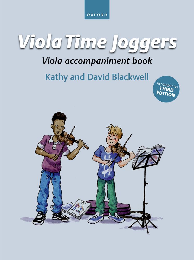 Viola Time Joggers Viola Accomp For 3rd Edition Sheet Music Songbook