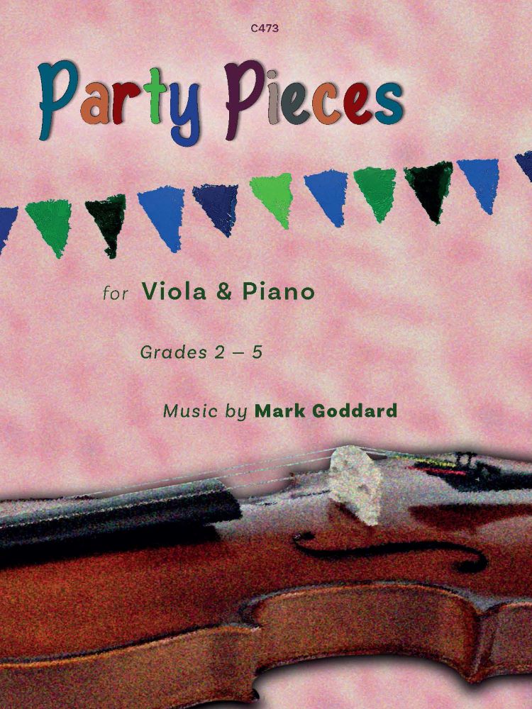 Goddard Party Pieces Viola & Piano Sheet Music Songbook