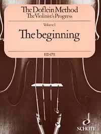 Doflein Violin Method Vol 1 The Beginning Sheet Music Songbook