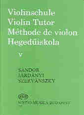 Sandor Violin Tutor/method Vol 5 Sheet Music Songbook