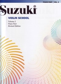 Suzuki Violin School Vol 2 Piano Accomp Revised Sheet Music Songbook