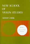 Carse New School Of Violin Studies Book 3 Sheet Music Songbook