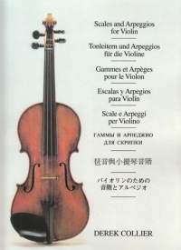 Collier Scales & Arpeggios Violin Sheet Music Songbook