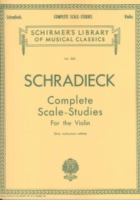Schradieck Complete Scale Studies Violin Sheet Music Songbook