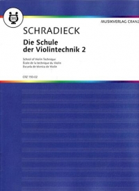 Schradieck School Of Violin Technique Book 2 Sheet Music Songbook