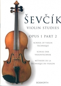 Sevcik Op1 Part 2 School Of Violin Technic Sheet Music Songbook