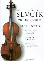 Sevcik Op1 Part 3 School Of Violin Technic Sheet Music Songbook