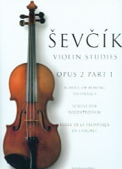 Sevcik Op2 Part 1 School Of Bowing Technic Violin Sheet Music Songbook