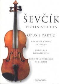 Sevcik Op2 Part 2 School Of Bowing Technic Violin Sheet Music Songbook