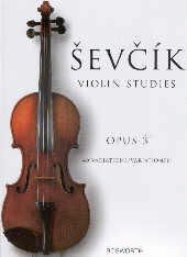 Sevcik Op3 40 Variations Violin Sheet Music Songbook