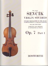 Sevcik Op7 Part 1 Studies Violin Sheet Music Songbook