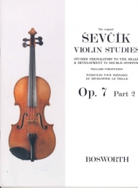 Sevcik Op7 Part 2 Studies Violin Sheet Music Songbook