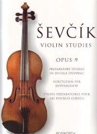 Sevcik Op9 Preparatory Studies In Double Stopping Sheet Music Songbook