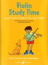 Violin Study Time Keyser (2nd Study Book) Sheet Music Songbook