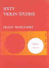 Wohlfahrt Studies (60) Op45 Book 1 Violin Sheet Music Songbook