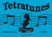 Tetratunes Violin Nelson Sheet Music Songbook