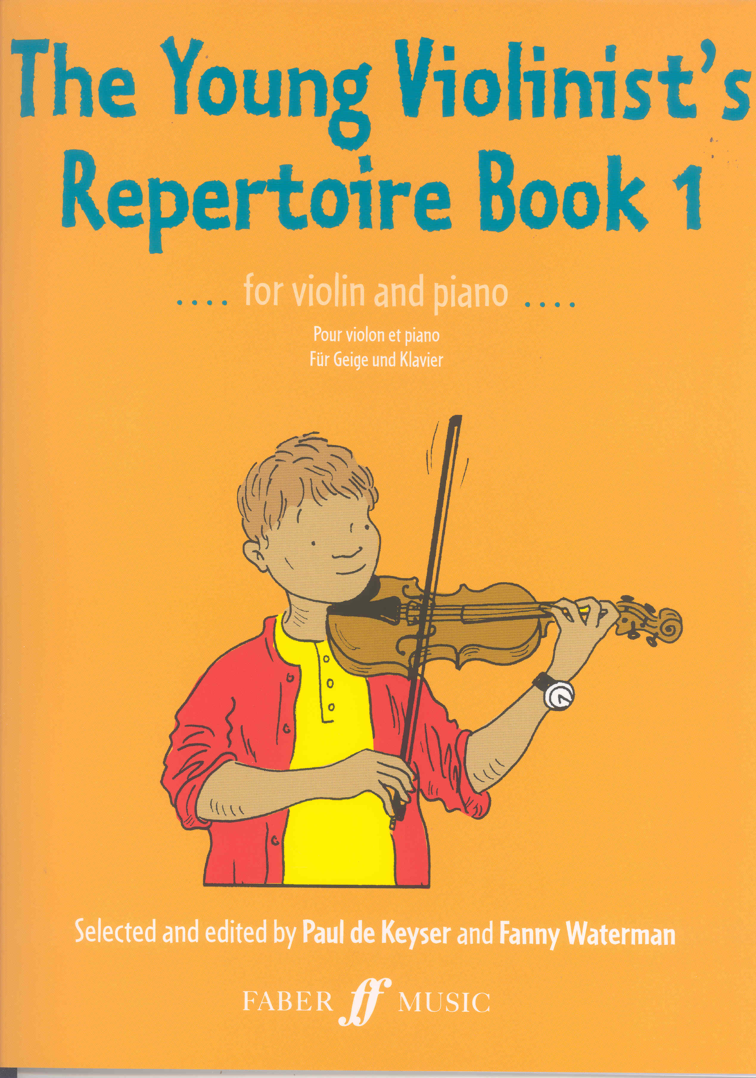 Young Violinists Repertoire Book 1 Violin & Piano Sheet Music Songbook