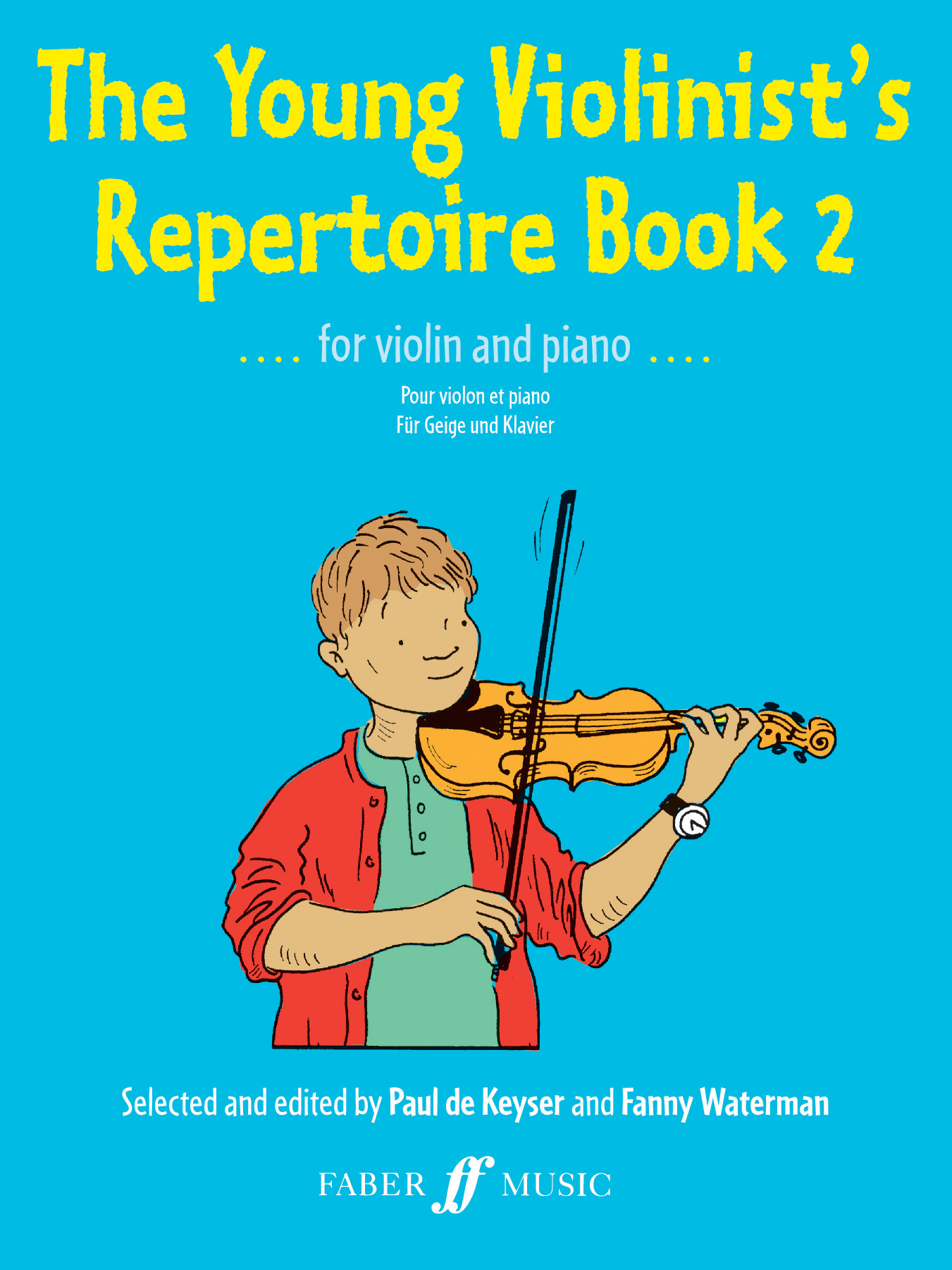 Young Violinists Repertoire Book 2 Violin & Piano Sheet Music Songbook