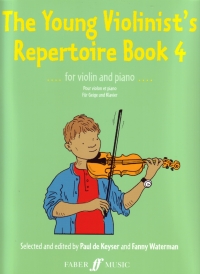 Young Violinists Repertoire Book 4 Violin & Piano Sheet Music Songbook