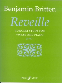 Britten Reveille Violin Sheet Music Songbook