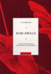 Tchaikovsky Barcarolle Violin Sheet Music Songbook