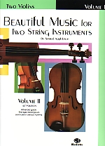 Beautiful Music For Two String Insts Vol 2 Violin Sheet Music Songbook