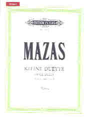 Mazas Duets Book 2 Op38 Violin Sheet Music Songbook