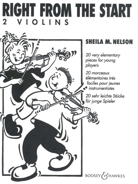 Right From The Start Nelson 2 Violins Sheet Music Songbook