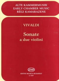 Vivaldi Sonata 2 Violins Duets Sheet Music Songbook