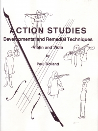 Rolland Action Studies Violin & Viola Sheet Music Songbook