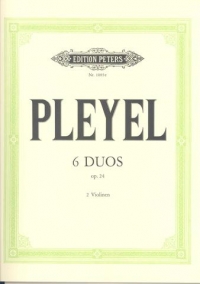 Pleyel Duos Op24 Violin Sheet Music Songbook