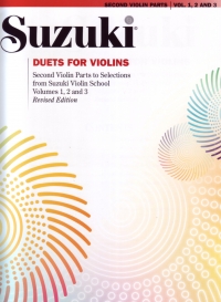 Suzuki Duets For Two Violins Sheet Music Songbook