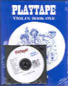 Playtape Violin Book 1 Bk & Cd Smith Sheet Music Songbook