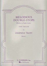 Trott Melodious Double-stops Book 1 Violin Sheet Music Songbook