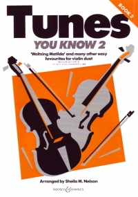 Tunes You Know Book 2 Violin Duet Nelson Sheet Music Songbook