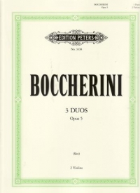 Boccherini Violin Duets Sheet Music Songbook