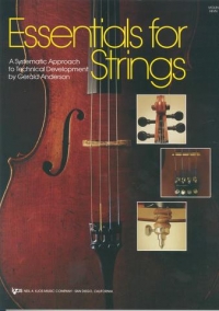 Essentials For Strings (anderson) Violin Sheet Music Songbook