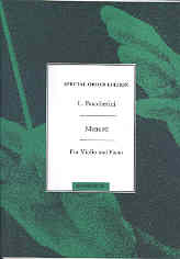 Boccherini Menuett Violin Sheet Music Songbook