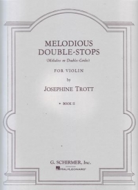 Trott Melodious Double-stops Book 2 Violin Sheet Music Songbook
