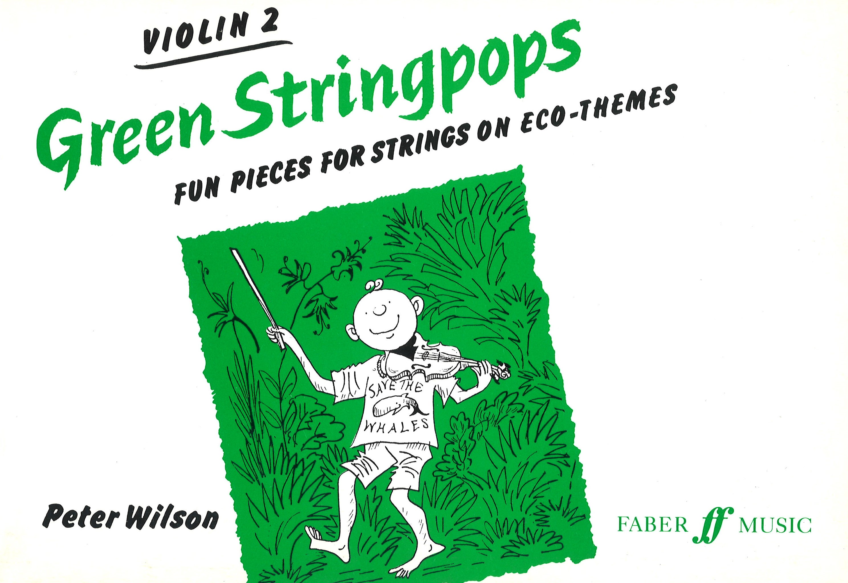 Green Stringpops Wilson Violin 2 Part Sheet Music Songbook