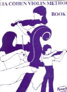 Eta Cohen Violin Method Book 4 + Accompaniment Sheet Music Songbook
