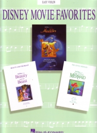 Disney Movie Favourites Easy Violin Sheet Music Songbook