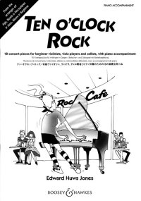 Ten Oclock Rock (18 Pieces) Piano Accomp Jones Sheet Music Songbook