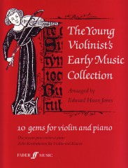Young Violinists Early Music Collection Violin Sheet Music Songbook