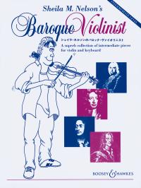Baroque Violinist Nelson Violin Sheet Music Songbook