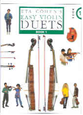 Eta Cohen Easy Violin Duets Book 1 Sheet Music Songbook