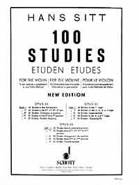 Sitt Studies Op32 Book 1 Violin Sheet Music Songbook