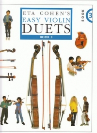Eta Cohen Easy Violin Duets Book 3 Sheet Music Songbook